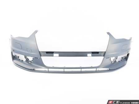 ES#2726028 - 8V5807065BGRU - Front Bumper Cover - Primed - Restore your exterior look - Genuine Volkswagen Audi - Audi