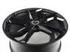 ES#4314833 - 698-1KT - 18" Style 698 - Set Of Four - 18"x8" ET45 5x112 - Gloss Black - Alzor - Audi Volkswagen
