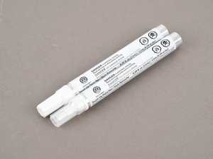 ES#4147009 - exdlst0k1KT -  Oryx White Paint Pen - Priced Each - For paint code "0K1". (.39 fl oz) - Genuine Volkswagen Audi - Volkswagen