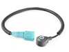 ES#4135457 - 06E905376A - Green Knock Sensor With Harness - 465mm - Detects engine ping for timing adjustment, 465mm length with green connector - Holstein - Audi Volkswagen