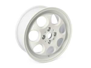 ES#64593 - 36111512459 - R81 Alloy 7-Hole Wheel ( 4x100) White - Priced Each - 15 X 5.5 ET:45 - Genuine MINI - MINI