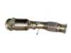 ES#4315330 - 11-065 - Active Autowerke Catted Race Downpipe - B46  - Strategically engineered to virtually eliminate the immensely restrictive characteristics of the factory downpipes - featuring a 4" high flow GESI catalytic converter - Active Autowerke - BMW