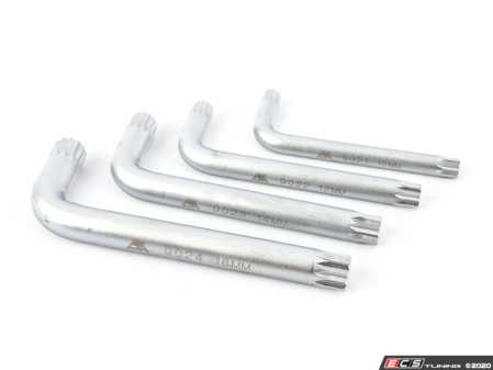 ES#4028146 - CTA9025 - 4 Pc. XZN "L" Wrench Set 10,12,14, & 16mm - Set of XZN Triple Square L Wrenches (12-Point). - CTA Tools - Audi BMW Volkswagen Mercedes Benz MINI Porsche
