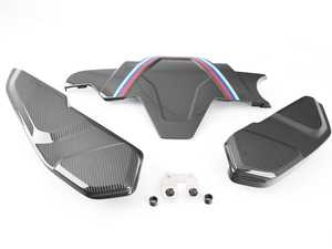 ES#3620064 - 11122455570 - M Performance Carbon Fiber Engine Cover Set - Dress up your engine and make your BMW's engine bay pop! - Genuine BMW M Performance - BMW