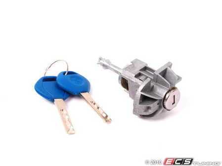 ES#89787 - 51217019975 - E46 Door Lock - Left - Includes 2 keys - Genuine BMW - BMW