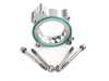 ES#3979036 - 46-39002 - Silver Bullet Throttle Body Spacer Kit - aFE in-house Dyno testing resulted in max gains up to +10 HP and +14 lbs. x ft. of torque - AFE - Audi