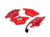 ES#520522 - DP31946C - RedStuff Performance Brake Pads - Front (With Wear Sensors) - A high performance street pad, featuring Kevlar technology. Includes brake pad wear sensors. - EBC - Audi Volkswagen