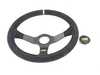 ES#3192167 - OD/2028 - 350 Carbon RAcing Steering Wheel - Black suede - Universal sport steering wheel with a 350mm diameter. - OMP - BMW