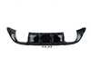 ES#3988189 - 027992ecs01KT -  MK7.5 Golf R Gloss Black Rear Diffuser - Add aggressive styling with our In-House Engineered Gloss Black Rear Diffuser! - ECS - Volkswagen