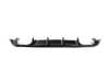ES#3988189 - 027992ecs01KT -  MK7.5 Golf R Gloss Black Rear Diffuser - Add aggressive styling with our In-House Engineered Gloss Black Rear Diffuser! - ECS - Volkswagen