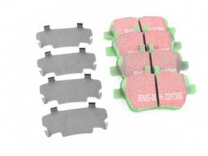 ES#3063621 - DP22157 - Rear EBC Greenstuff Brake Pad Set - (NO LONGER AVAILABLE) - Designed as a mildly upgraded pad, great for an afternoon of sporty driving. - EBC - Mercedes Benz