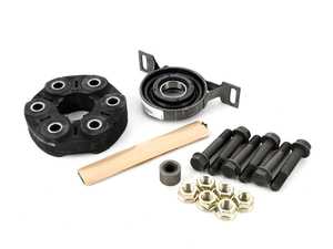 ES#4136137 - 26112228781KT - Driveshaft Overhaul Kit - With Giubo and CSB - Includes flex disc (giubo) center support bearing (csb) and required hardware for installation - Assembled By ECS - BMW