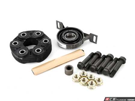 ES#4136137 - 26112228781KT - Driveshaft Overhaul Kit - With Giubo and CSB - Includes flex disc (giubo) center support bearing (csb) and required hardware for installation - Assembled By ECS - BMW