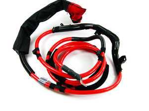ES#162417 - 61123414876 - E83 Positive Battery Cable - Runs from the battery to the starter - Genuine BMW - BMW