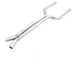 ES#4043693 - 3020-11024 - AWE Performance Mid Pipes - F90 M5 - By replacing the stock Midpipe with the 3" X-pipe from AWE, flow and sound are increased while additional performance gains are realized - AWE - BMW