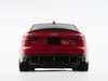 ES#4265351 - 008480LA01 - Audi B9 A4 S-Line Pre-Facelift Rear Diffuser - Gloss Black - Add some aggressive styling to your Audi! - ECS - Audi