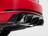ES#4265351 - 008480LA01 - Audi B9 A4 S-Line Pre-Facelift Rear Diffuser - Gloss Black - Add some aggressive styling to your Audi! - ECS - Audi