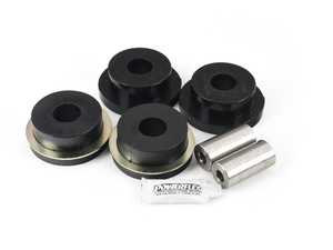 ES#4305559 - PFR5-4610M3BLK - E46 M3 Race Polyurethane Rear Subframe Bushing - Front Position Set - A more planted subframe means a more planted rear end and better handling - Powerflex Black Series - BMW
