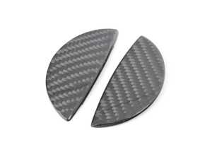 ES#3603971 - LEP-BLINK-G1-HLW - Leap Carbon Fiber Headlight Washer Covers Set - Blink LEP-BLINK-CF - Replaces the chrome headlight covers on Xenon Genuine MINI headlights - LEAP - MINI