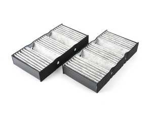 ES#3691040 - 1668300318 - Charcoal Cabin Filter Set  - A commonly missed filter, used to filter incoming air into the cabin - Mahle - Mercedes Benz