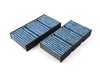 ES#3691040 - 1668300318 - Charcoal Cabin Filter Set  - A commonly missed filter, used to filter incoming air into the cabin - Mahle - Mercedes Benz