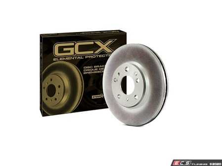 ES#4316132 - 320.34067KT - GCX Rotors With Partial Coating Pair - Front 10.86" (276x22) - All new Centric Rotor features all weather protection! Ideal in salt and harsh environments - Centric - MINI
