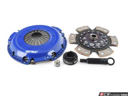 ES#2678380 - SA603 - Stage 3 Clutch Kit - Features a 6 puck, sprung hub disc with a torque rating of 438 ft/lbs - Spec Clutches - Audi