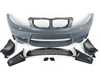 ES#3524467 - 022018ecs01 - BMW E82 1M Style Front Bumper With Airduct - Complete direct bolt on front bumper designed to fit with stock fenders and hood. This version has airducts instead of foglights. - ECS - BMW
