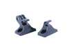 ES#4315444 - DH39 - Sun Visor & GoPro Mount - Pair - Includes one (1) sun visor clip and one (1) sun visor clip with GoPro mount, along with stainless steel hardware to attach GoPro. - Rennline - Porsche