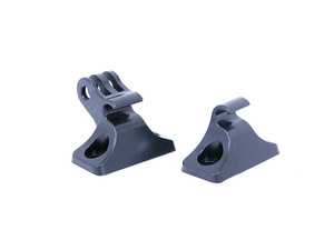 ES#4315444 - DH39 - Sun Visor & GoPro Mount - Pair - Includes one (1) sun visor clip and one (1) sun visor clip with GoPro mount, along with stainless steel hardware to attach GoPro. - Rennline - Porsche