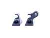 ES#4315444 - DH39 - Sun Visor & GoPro Mount - Pair - Includes one (1) sun visor clip and one (1) sun visor clip with GoPro mount, along with stainless steel hardware to attach GoPro. - Rennline - Porsche