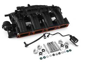 ES#4045170 - 06J133201KT -  TSI Intake Manifold - With Complete Installation Kit - Includes updated design intake manifold (06J133201BH) along with all the necessary installation components for a proper replacement - Assembled By ECS - Audi Volkswagen