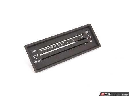 ES#4315543 - I24 - Rennline Billet HVAC Control Panel - Modernized version of your likely worn out and tired looking factory unit - Rennline - Porsche
