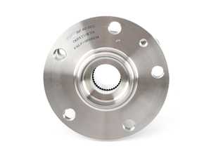 ES#5460441 - 3QF407621Q - Wheel Hub With Bearing Assembly - Priced Each - Restore a smooth, quiet ride with a Genuine OEM wheel hub and bearing assembly - Genuine Volkswagen Audi - Volkswagen