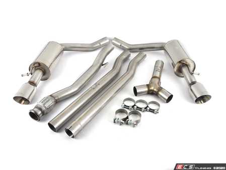 ES#3969902 - SMNS015 - Scorpion Cat-Back Exhaust - 100mm Tips - NON Resonated  - Built to last with 304 stainless steel and engineered for dyno-proven power gains. Scorpion proves performance exhaust doesn't need to be intolerably loud to sound great. - Scorpion - MINI