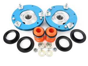 ES#3141689 - 195416-3L - K-MAC Stage 3 Full Race - Front Adjustable Camber/Caster Plates - Solid bushing option for track enthusiasts dialing in their suspension - KMAC - MINI