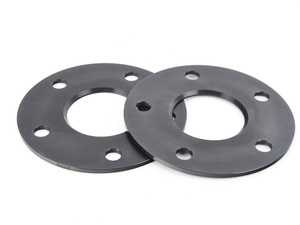 ES#4147946 - 10957161SW - DR Series Wheel Spacers - 5mm (1 Pair) - Black - Wider is Better - H&R - Porsche