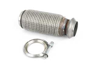 ES#4266297 - 18302455551KT - Decoupling Element And V Clamp Kit - Flex Pipe Fix - Used for a fix on the exhaust when the flex pipe is damaged - Assembled By ECS - MINI