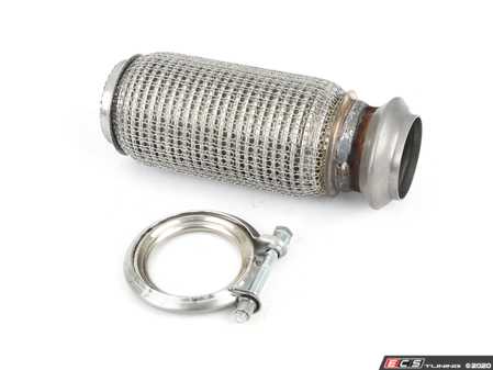 ES#4266297 - 18302455551KT - Decoupling Element And V Clamp Kit - Flex Pipe Fix - Used for a fix on the exhaust when the flex pipe is damaged - Assembled By ECS - MINI