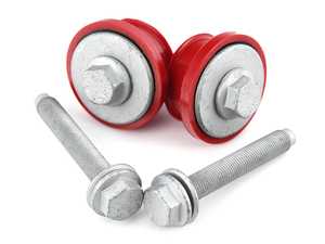 ES#3988159 - 021081ecs01KT -  MK4 Polyurethane Front Subframe Bushing Kit - Replace your worn, clunking subframe bushings with our ECS 80A durometer Poly. Bushings for enhanced grip and comfort - ECS - Volkswagen