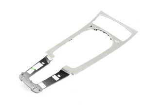 ES#83168 - 51167053111 - Center Console Cover - Aluminum - Aluminium - (NO LONGER AVAILABLE) - Genuine BMW - 