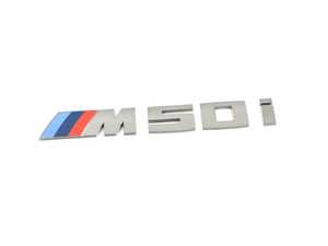 ES#4189085 - 51148093998 - Model Emblem - M50I - Genuine BMW - BMW