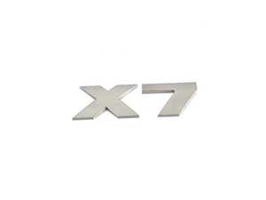 ES#4189086 - 51148093999 - Model Emblem - X7 - Genuine BMW - BMW
