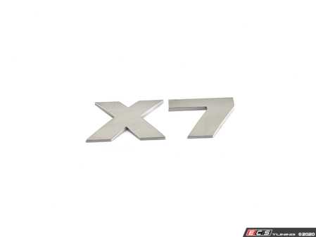 ES#4189086 - 51148093999 - Model Emblem - X7 - Genuine BMW - BMW
