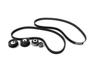 ES#3648530 - 9442TURBOTBKT - 83-86 944 Turbo Timing Belt Kit - Includes Timing Belt, Balance Shaft Belt, Balance Shaft Roller, Balance Shaft Tensioner, Timing Belt Tensioner, and Idler Roller - Assembled By ECS - Porsche