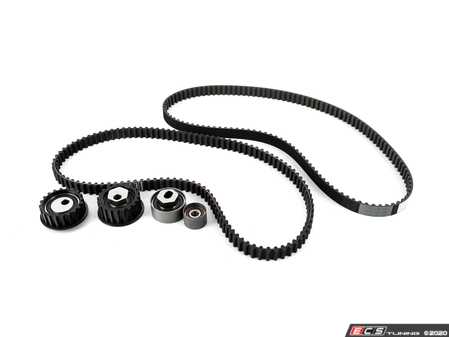 ES#3648530 - 9442TURBOTBKT - 83-86 944 Turbo Timing Belt Kit - Includes Timing Belt, Balance Shaft Belt, Balance Shaft Roller, Balance Shaft Tensioner, Timing Belt Tensioner, and Idler Roller - Assembled By ECS - Porsche