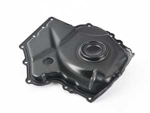 ES#4304840 - 06H109210Q - Timing Chain Cover - Lower (06H109210AG) - Cover for lower section of timing chain - Includes front crank seal - Hamburg Tech - Audi Volkswagen