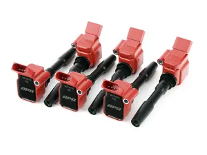 APR Upgraded Ignition Coils - Red - Set Of Six