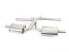 ES#2848045 - CTS-EXH-CB-0011 - Cat-Back Exhaust System - 2.5" stainless steel with dual 3" polished stainless tips - CTS - Audi