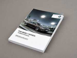 ES#2678861 - 01402917402 - Owner's Manual F01 - F02 - F03 - Genuine BMW - BMW